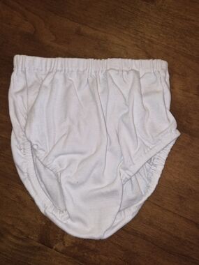 Girls White Cotton Bloomers 3T